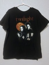 Twilight Saga Movie T-Shirt Black, Size XL Bella Edward Witch 20th Anniversary T