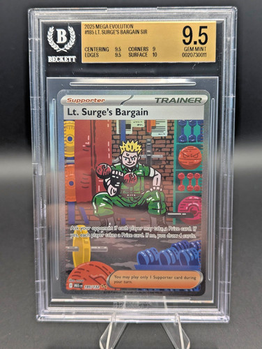 Lt. Surge's Bargain graded BGS 9.5 for sale on eBay