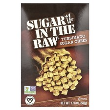 Sugar In The Raw , Turbinado Sugar Cubes, 17.6 oz 500 g
