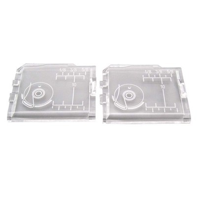 CKPSMS Brand - 2PCS #750036001 Slide Bobbin Cover Plate Transparent