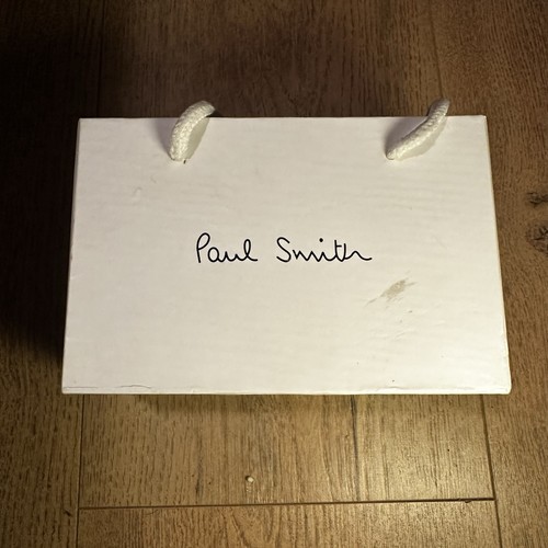 Paul Smith Dots Silk Tie In Black Color (Italy) Bonus Pocket Square + Cufflinks - Picture 5 of 5