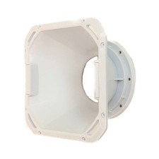 DEEJAY LED TBHDIF8WHITE DEEJAYLED 8" Black LA DIFUSER