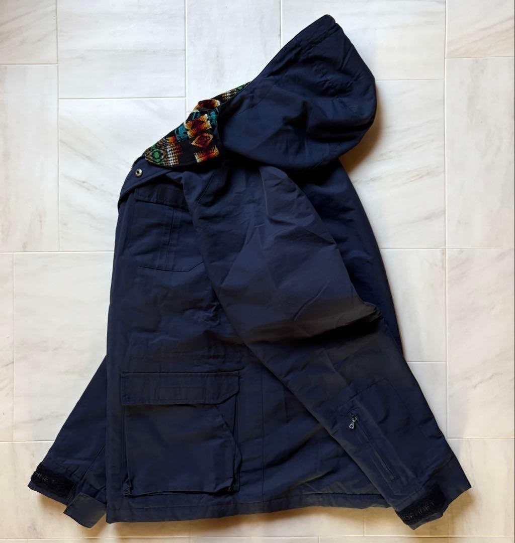 Sofnet Pendleton Mountain Parka Navy L Size -Coll… - image 8