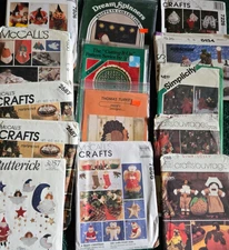 You Choose - Holiday Sewing Patterns, Halloween, Christmas - Uncut