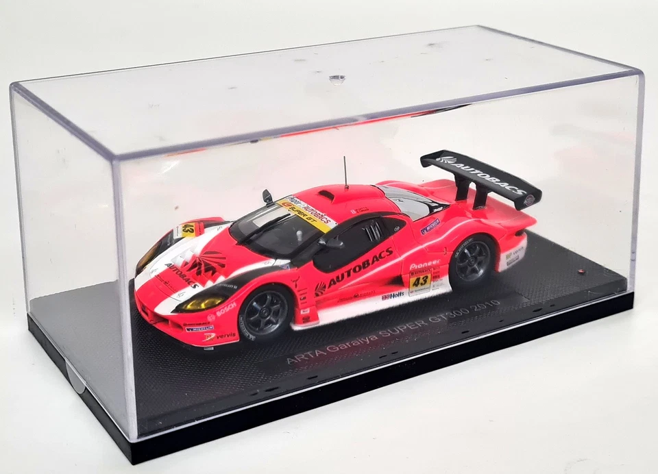 Carro modelo Ebbro 1/43 ASL Garaiya ARTA Super GT300 2010 #43 escala fundido - Imagem 4 de 4