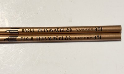 Eagle Prismacolor Pencils Flexible Lead Copper 951 Lot Of 2
