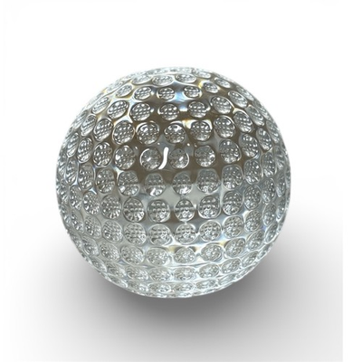 #ad Waterford Crystal Golf Ball Artisan Signed by Tom Power Master Cutter 2006 $69.00