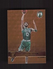 2021-22 Donruss Elite #50 Jayson Tatum Orange