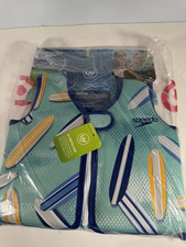 Speedo S/M UV Swim Vest Gear Ages 2-6 Protection Safety Strap Kids