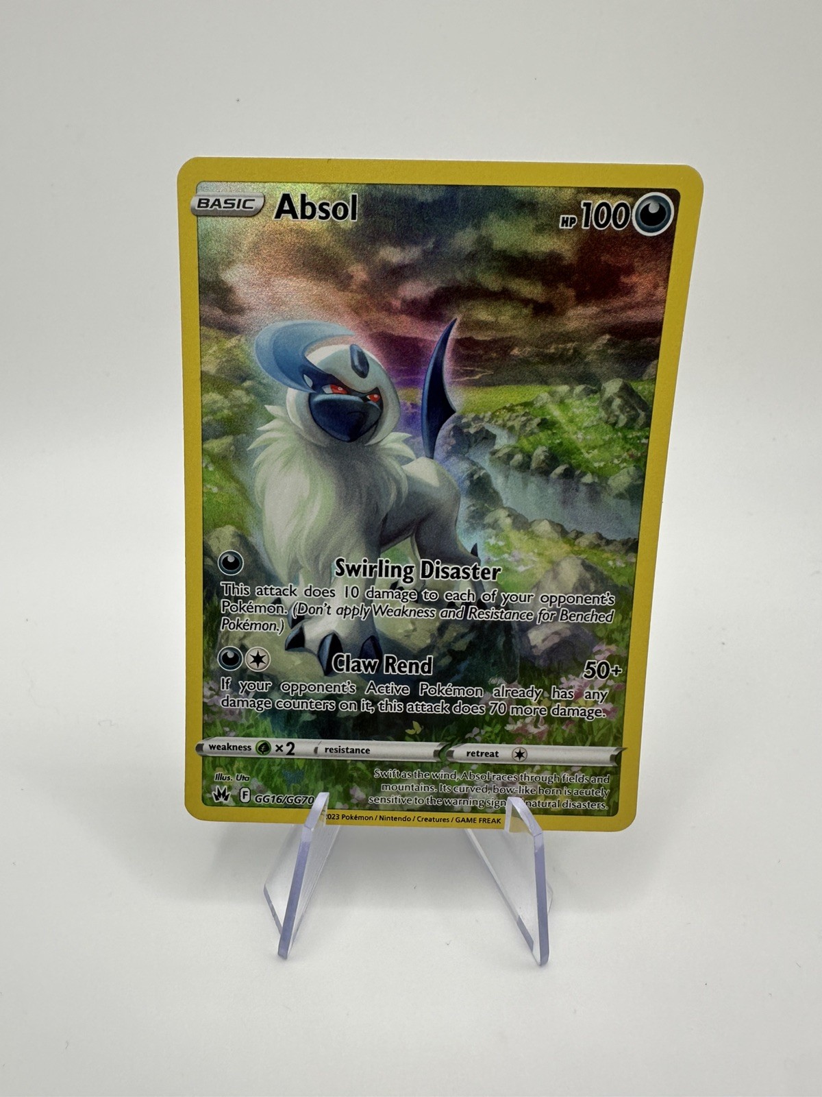 Absol GG16/GG70 Holo Rare Crown Zenith Pokemon TCG Near Mint