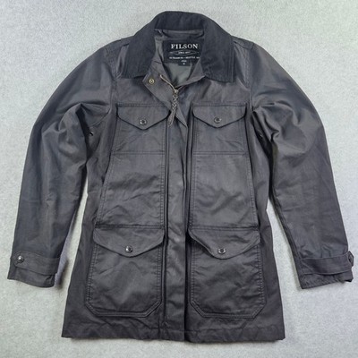 Filson Explorer Cover Cloth Jacket Womens XS Smoke Field Hunting Workwear USA