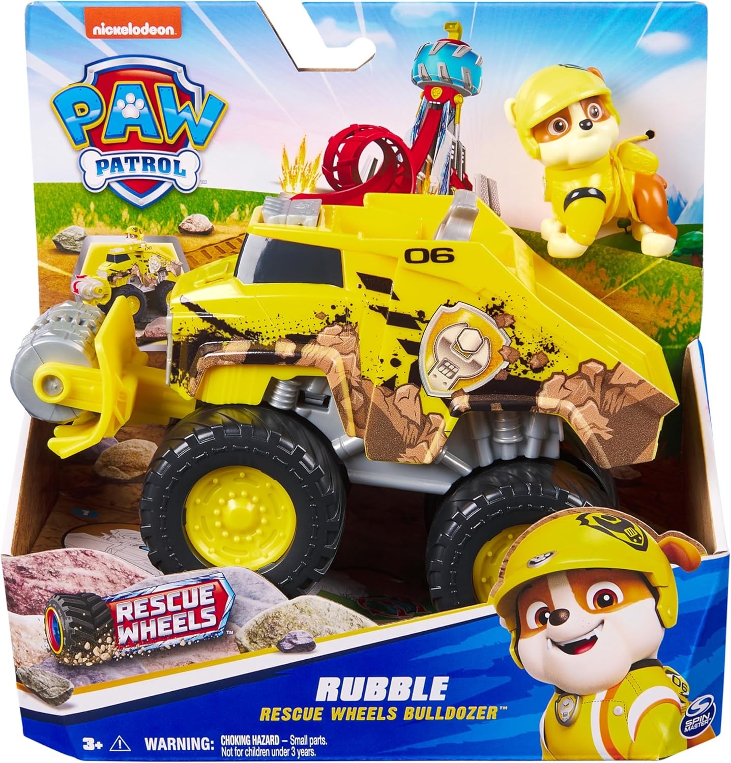 Paw Patrol: Rescue Wheels Bulldozer di Rubble - Giocolandia
