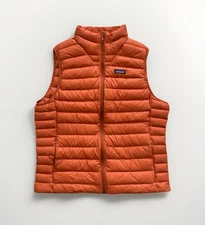 Patagonia Men's Down Sweater Vest  Orange RTLR Men's Size XXL 2XL NWT