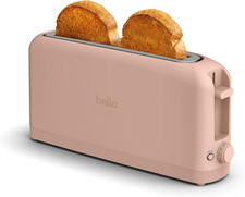 2 Slice Slim Toaster, Fits-Anywhere Kitchenware, 6 Setting Shade Control with R