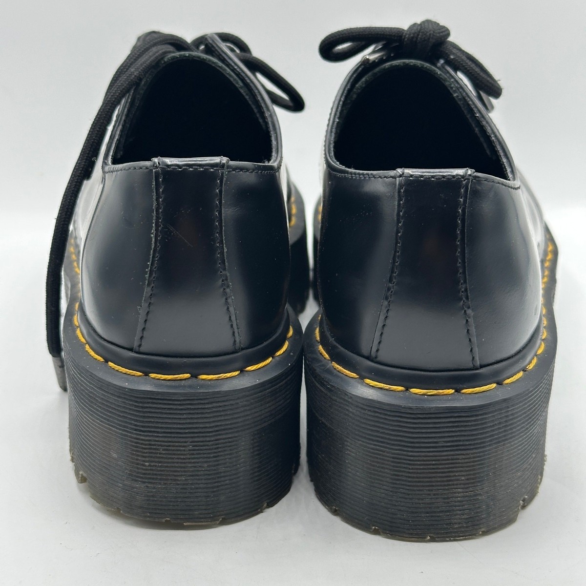 DR. MARTENS 1461 Quad Smooth Leather Platform Oxford Sz 9 $170 | eBay