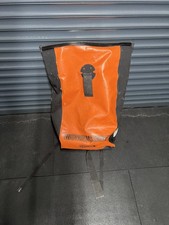 Ortlieb Roll Top Messenger Bag 39L Black Orange Backpack Bag Waterproof 