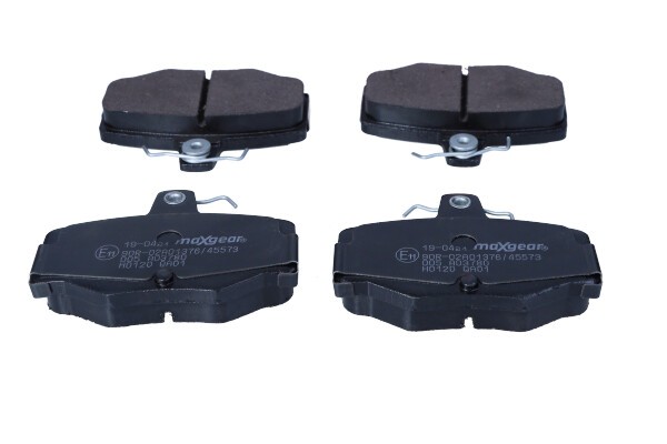 Bremsbelagsatz Hinterachse FÜR Nissan Almera II (N16) - Maxgear 19-0421-image