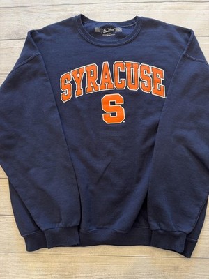 Syracuse Orange Sweatshirt Mens 2XL Navy Blue NCAA Basketball Pullover  Crewneck