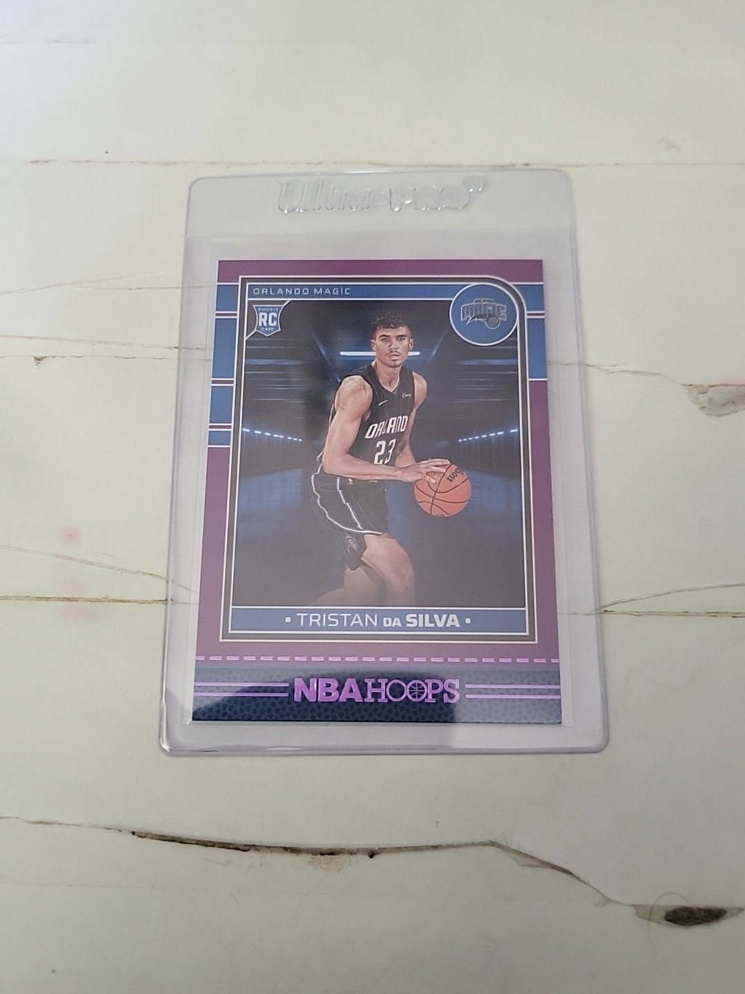 2024-25 NBA Hoops TRISTAN DA SILVA RC #248 PURPLE SP Orlando Magic Rookie