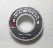 One Sealed Roll Radio Shack Silver Solder 64-013 1.5oz 2%