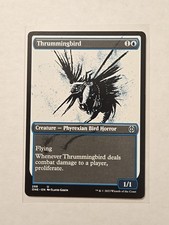 Thrummingbird (Showcase) - Phyrexia: All Will Be One - LP - Uncommon - Creature 
