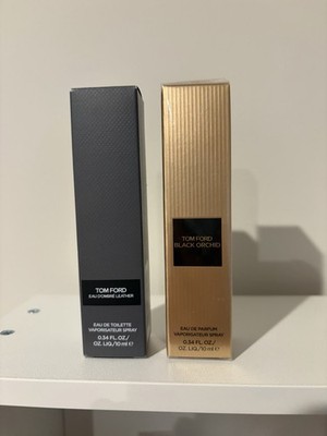 Tom Ford Black Orchid Eau De Parfum Travel 0.34 fl oz And Eau Dombre Leather