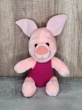 Disneyland Winnie The Pooh Piglet Plush Stuffed Animal Toy Walt Disney World