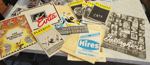 13 pc Vintage Broadway Playbills & programs - New York City + restaurant menus