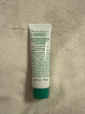  Kiehl's Cucumber Herbal Conditioning Cleanser Travel Size 30ml - Brand New!!!