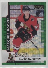 2017 O-Pee-Chee Platinum Marquee Rookies Emerald Surge 8/10 Alex Formenton 1io
