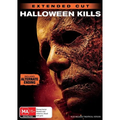 Halloween Kills DVD | Extended Cut | Jamie Lee Curtis | Region 2 & 4