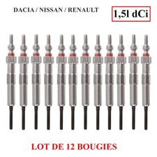 Bougies de préchauffage Renault Captur