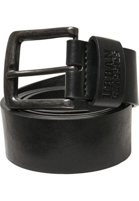 Ceinture Simili-Cuir Recyclée Unisexe Ceinture noir L-XL 100% Polyester - Photo 1/4