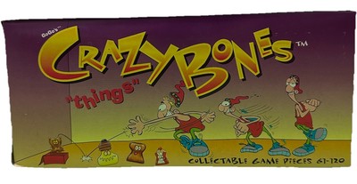 GoGo's Crazy Bones Series II (2) Things - Rare Original Display