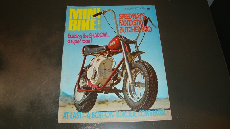 MINI BIKE GUIDE MAGAZINE JANUARY 1971