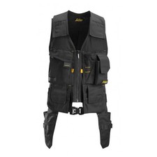 Snickers 4250 AllroundWork Tool Vest Black Integrated Belt Adjustable Straps