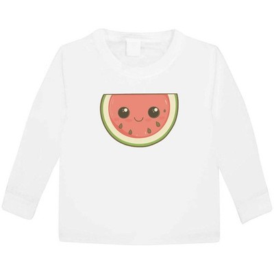''Happy Slice of Watermelon'' Kinder Langarm T-Shirts (KL052168)