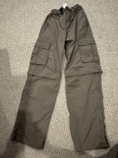 REI Boys Olive Hiking Pants Size 10-12