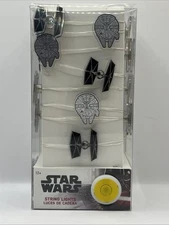 Star Wars Ukonic LED String Lights Tie Fighters & Millennium Falcon