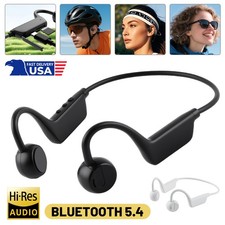 Wireless Bluetooth 5.4 Bone Conduction Headphones Outdoor Sport Headset Earbuds
