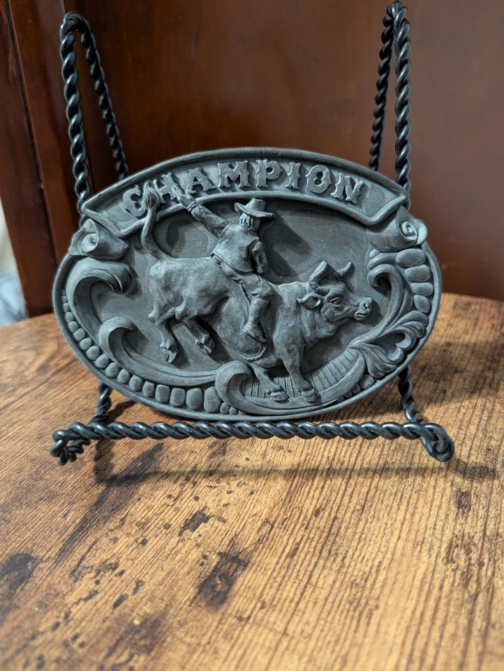 Juego de 3 placas de pared con hebilla de cinturón para interiores de hogar Foto 4 de 4