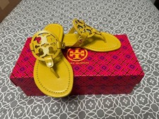 Tory Burch Miller Sandals - Pear Color Size 5