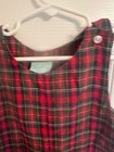 Southern Sunshine Boys Size 12 Months Red Plaid Longtall — photo 4
