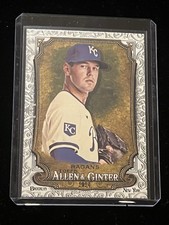 2024 Topps Allen & Ginter - Cole Ragans #95 Gilded Foil Filigree Texas Rangers