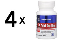 4 x Enzymedica Acid Soothe - 30 caps (291,58 EUR/kg)