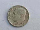 1956-d Silver Rooseveldt dime.
