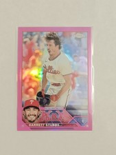 2023 Topps Chrome Update Series - Garrett Stubbs #USC59 Pink Refractor