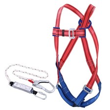 362119 Full Body safety fall climbing harness SET With Absorber