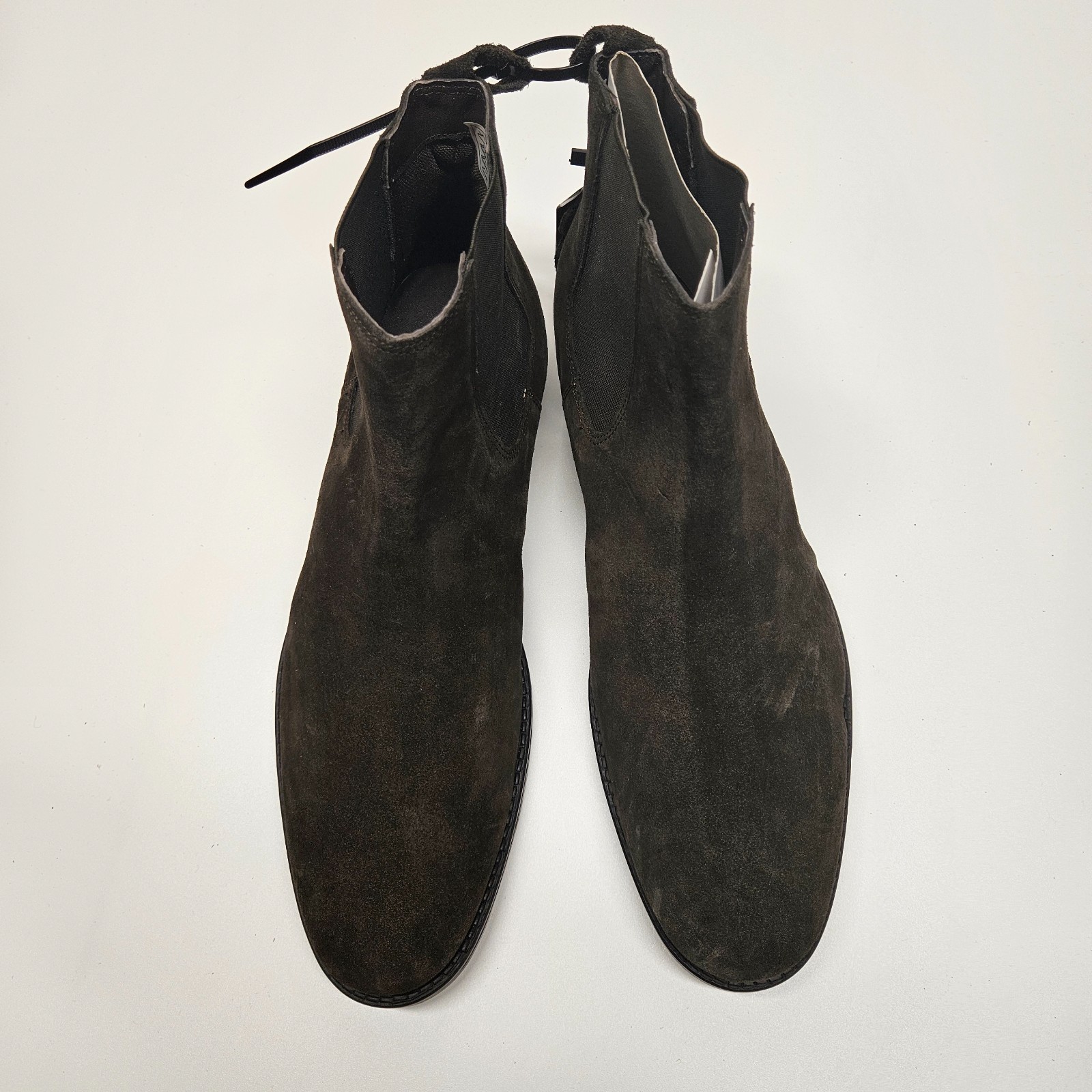 Firetrap Chelsea Boots Black UK 10 EU 45 Suede Smart Casual image 2