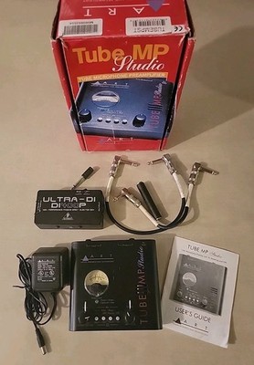 Tube MP Studio Mic Pre-Amp CIB + Behringer Ultra-DI DI400P Passive DI Box & More